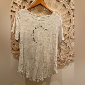 ‼️CLEARANCE ITEM‼️Old Navy “Love Comes Around” Tee Shirt